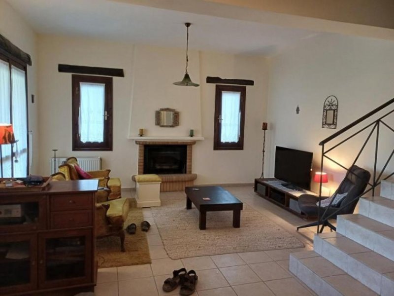 Theriso MIT VIDEO - Kreta, Theriso: Atemberaubendes, voll möbliertes zweistöckiges Haus zu verkaufen Haus kaufen